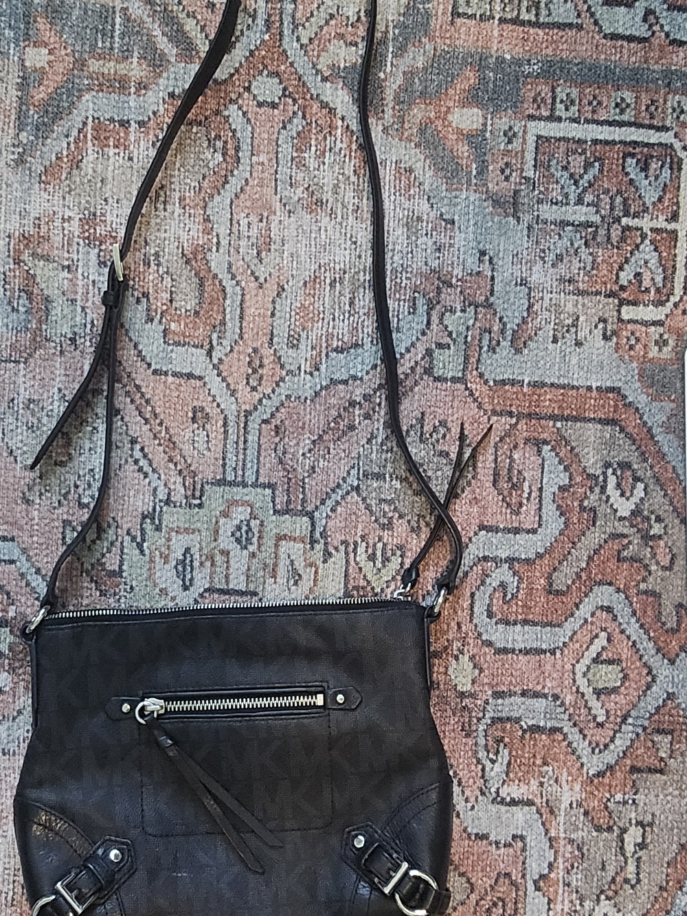 MICHEAL KHORS Women's Black Shoulder Crossbody Bag